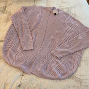 Open front pastel cardigan